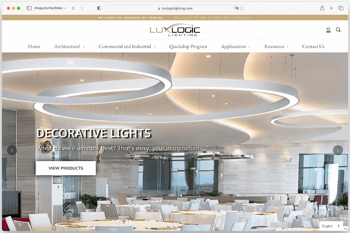 ERP система для LuxLogic Lightning 